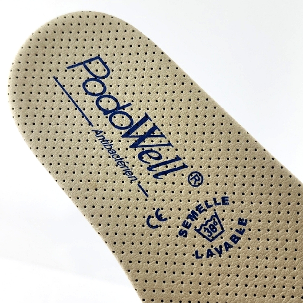 Podowell Men's Blue Alexis Hi-Top Slippers Antibacterial Washable Size 42 - Picture 15 of 15